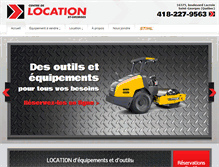 Tablet Screenshot of location-st-georges.com